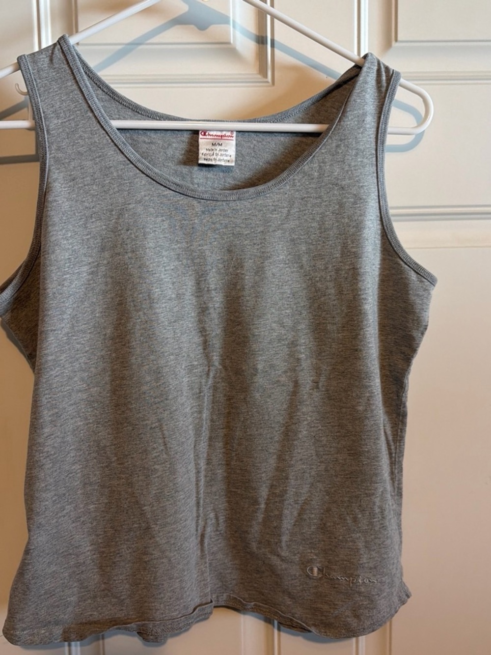 Champion Gray Scoop-Neck Women's Tank Top